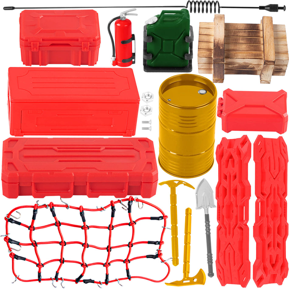 RC Crawler Car Decoration Upgrades Part for 1/10 Traxxas Trx4 Trx6 Axial SCX10 GEN 7/8