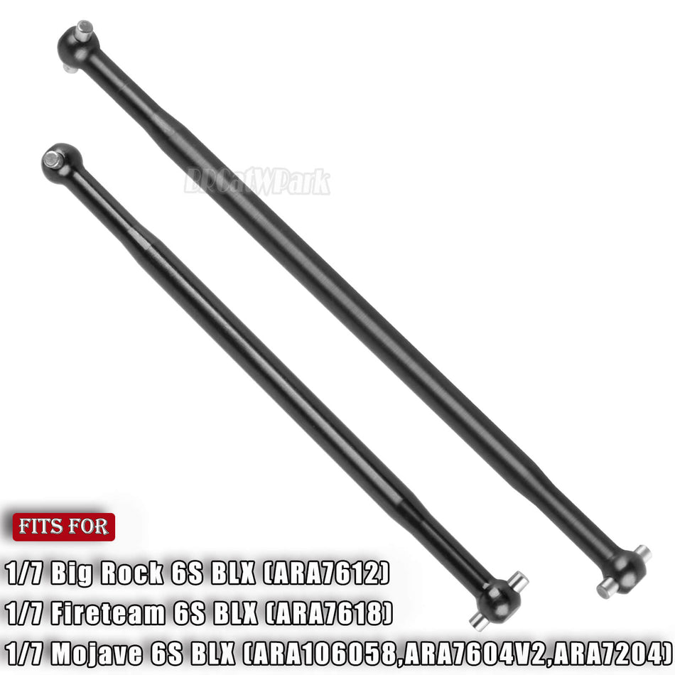 RC Steel Center CVD Dogbone Upgrades Part for Arrma 1/7 Big Rock 6S BLX/Fireteam 6S BLX/Mojave 6S BLX