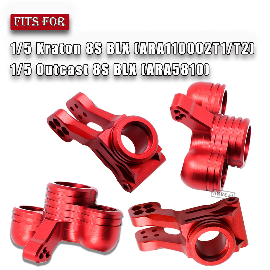Front Rear Knuckle Arms Upgrades Part for 1/5 Arrma Kraton 8S BLX,Outcast 8S BLX
