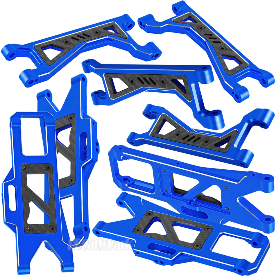 Aluminum Suspension Arms Upgrades Part for 1/10 Traxxas WideMaxx