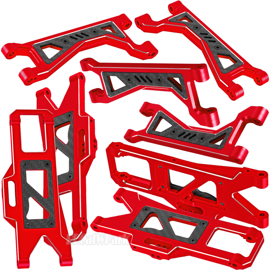 Aluminum Suspension Arms Upgrades Part for 1/10 Traxxas WideMaxx
